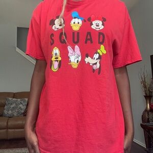 Women’s Red Graphic Tee